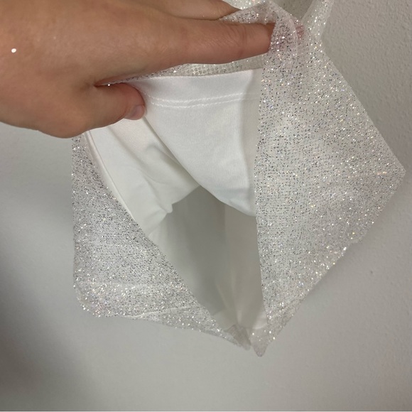 Hello Molly Disco Eternal White Backless Bodycon Dress - Picture 7 of 11